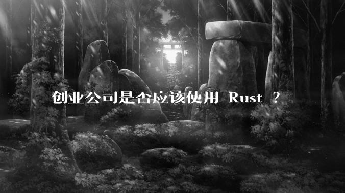 创业公司是否应该使用 Rust ？