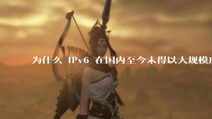 为什么 IPv6 在国内至今未得以大规模应用?